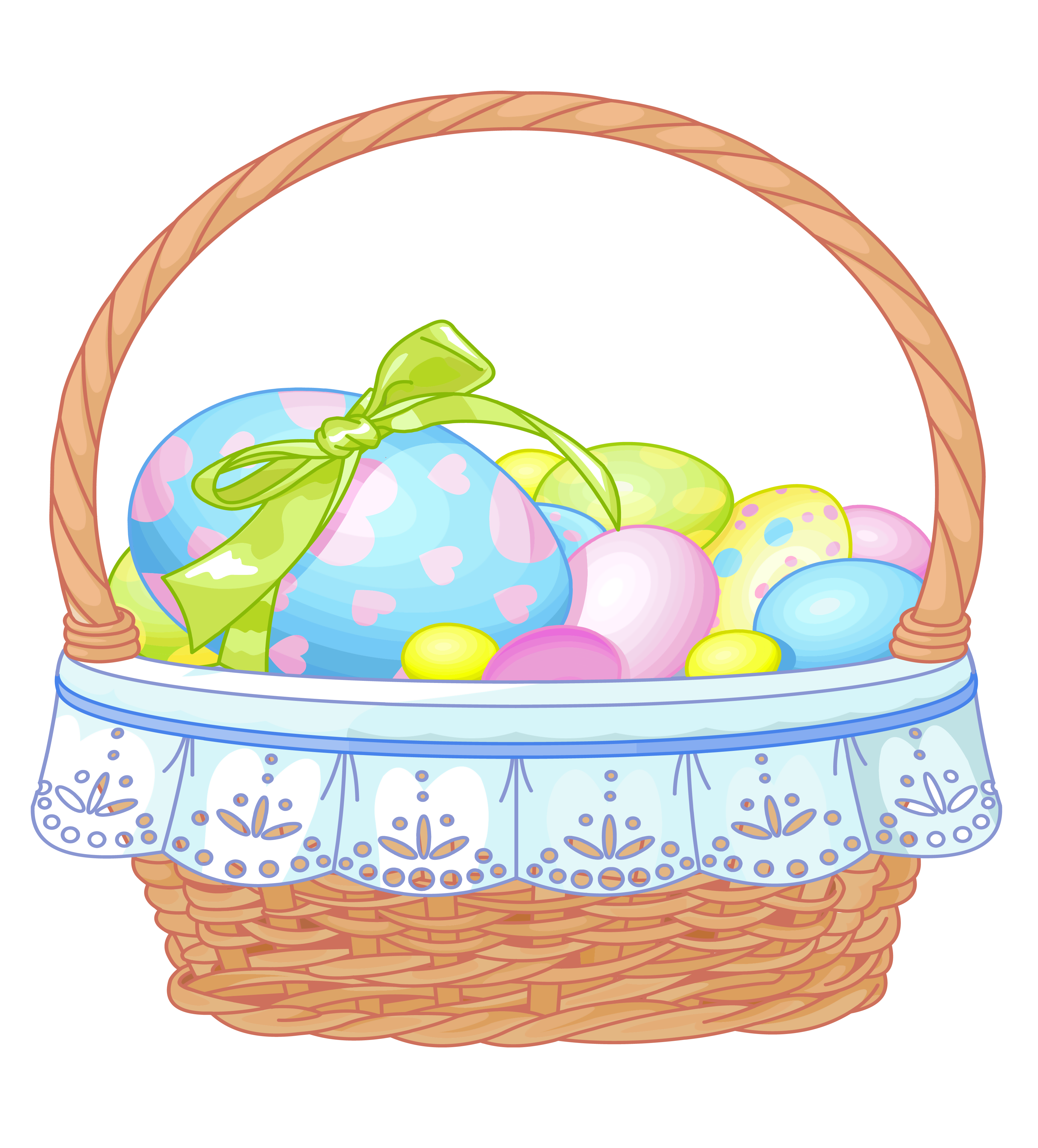 Collection Easter Basket Clipart Pictures - Jefney