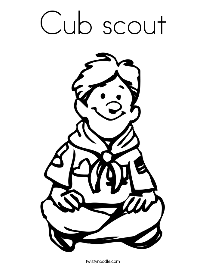 Cub Scouts Coloring Pages - AZ Coloring Pages