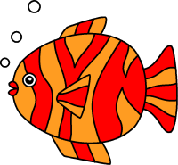 One Fish Two Fish Red Fish Blue Fish Clip Art ...