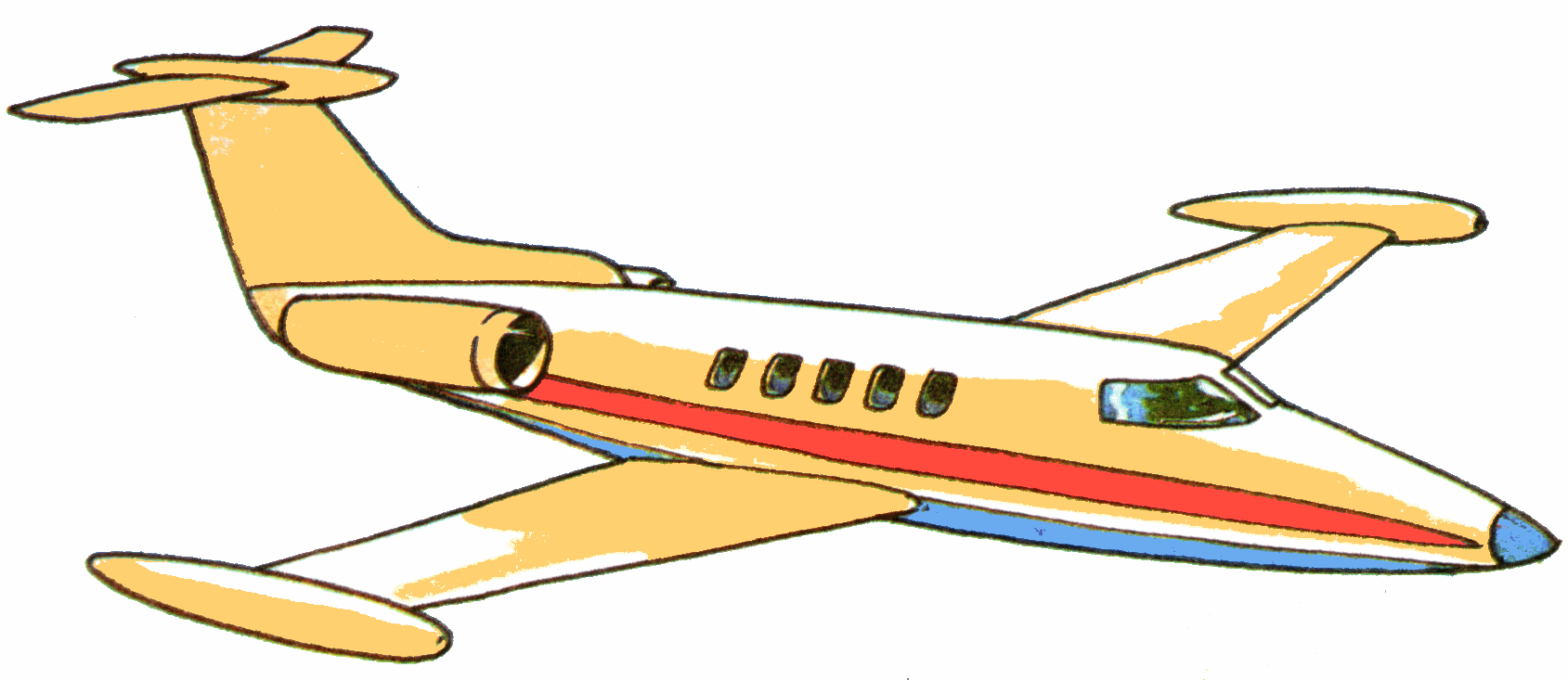 Clip Art Airline Njet Clipart