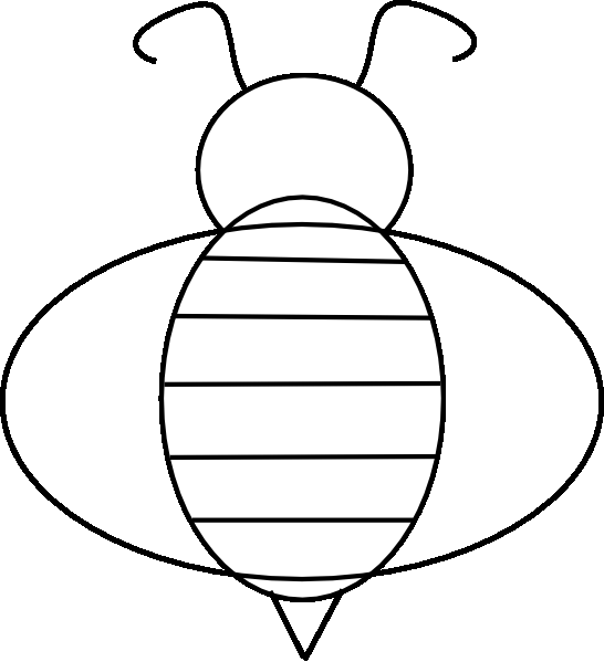 Bee Coloring Sheet. Bee Chibi Bumble Bee Coloring Pages Chibi ...
