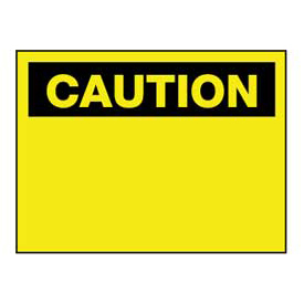 Signs | OSHA | Safety Signs - Caution Blank - Aluminum | 921153A ...