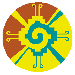 Aztec Designs Clip Art - Aztec Circles - Public Domain