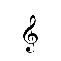 Charbase U+1D11E: MUSICAL SYMBOL G CLEF