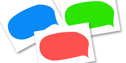 Editable Speech Bubbles (Multicolour) - speech bubble, multicolour ...