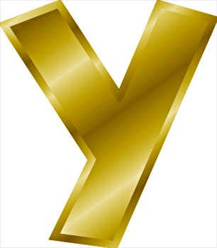 Letters Of Y In Yellow  ClipArt Best