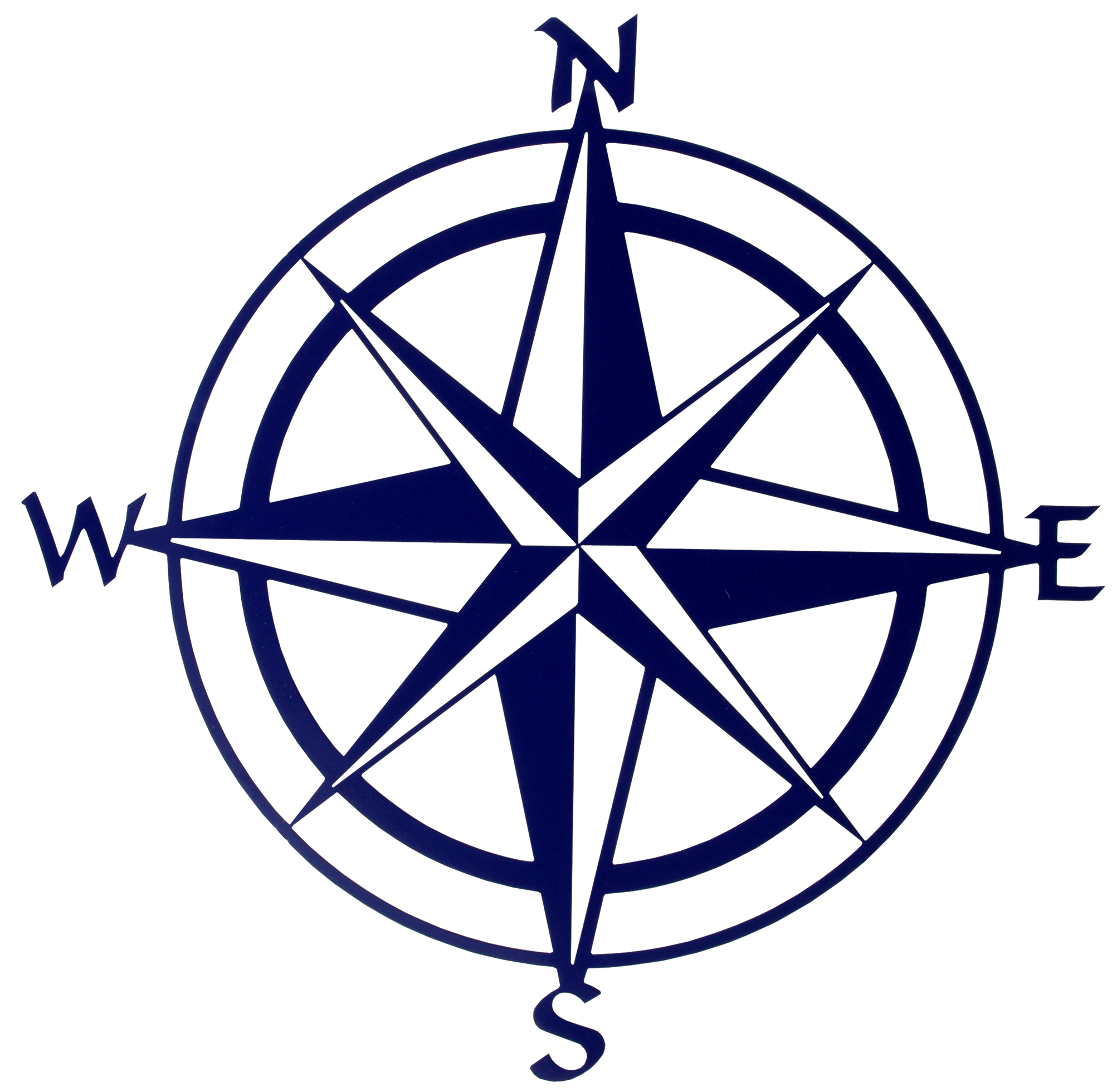 Simple Compass Icon - ClipArt Best