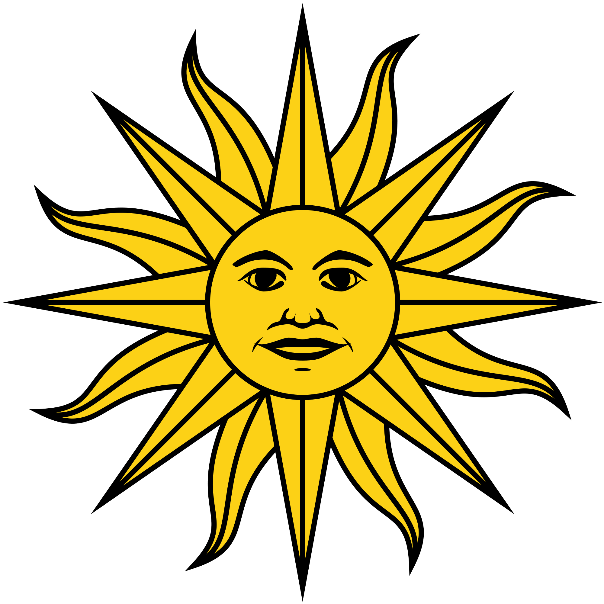 Sol Bandera Uruguay - ClipArt Best