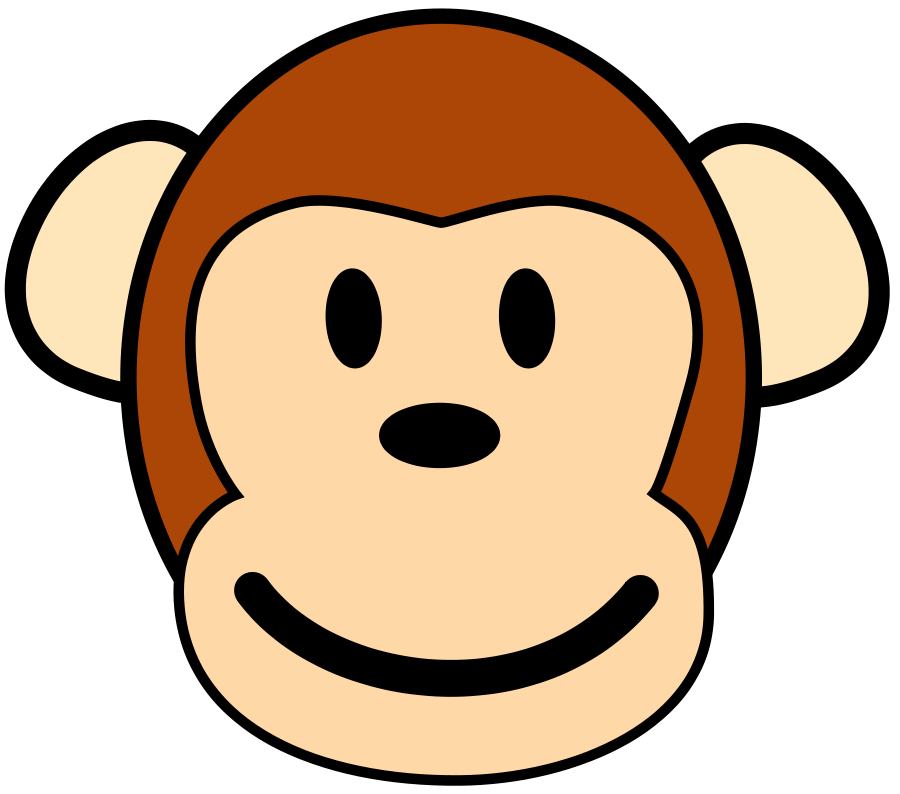 Monkey Vector Art | Free Download Clip Art | Free Clip Art | on ...