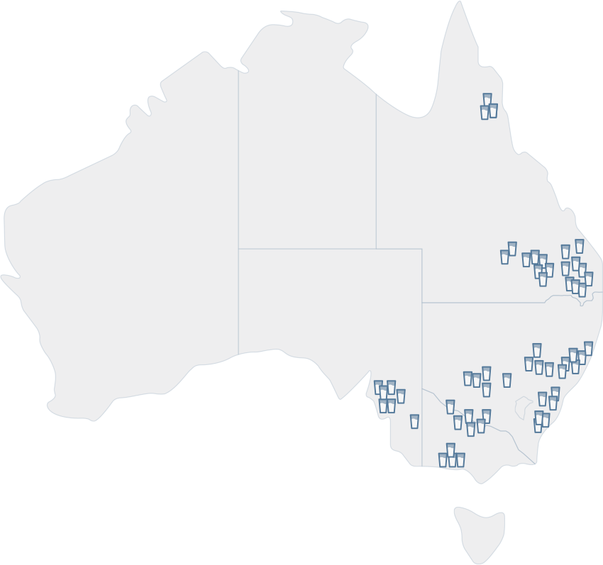 Where We Operate Â« Dairy Farmers Milk Co-operative