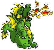 Dead dragon clipart