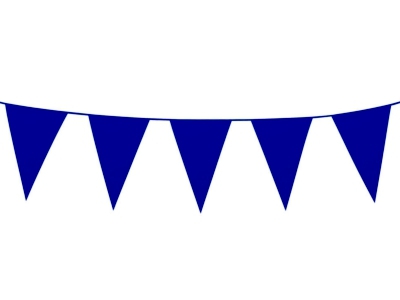 Single Colour Bunting - Party Superstores