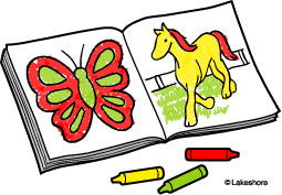 Coloring book clipart