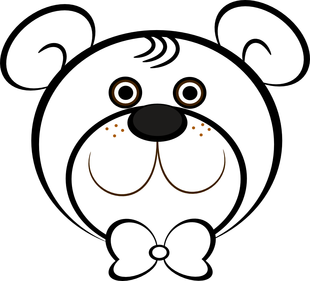 Teddy Bear Clipart Black And White - Free Clipart ...