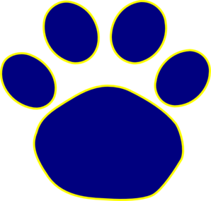 Jaguar Paw Print Clipart