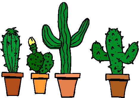 Cute Cactus Clipart