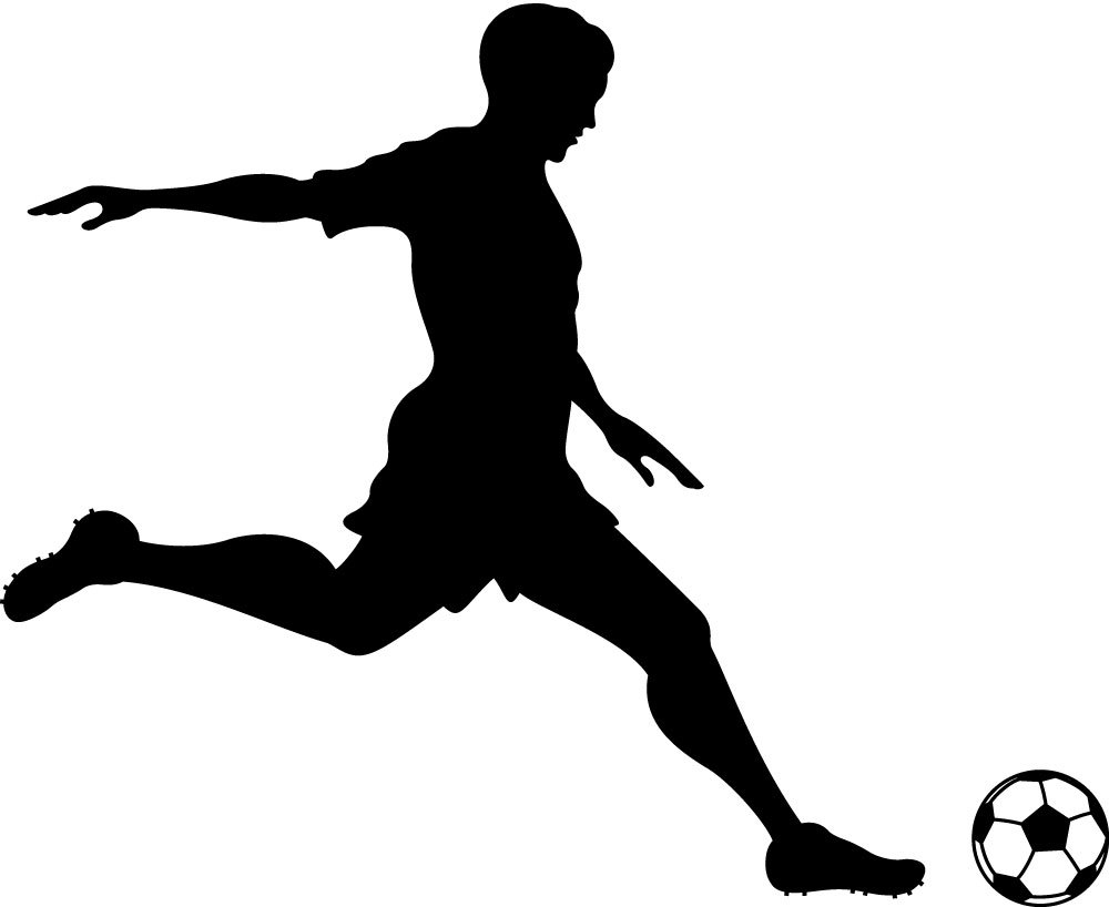 Free clipart pic football silhouette