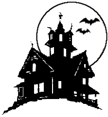 Halloween Haunted House Clipart