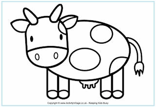 Farm Colouring Pages for Kids