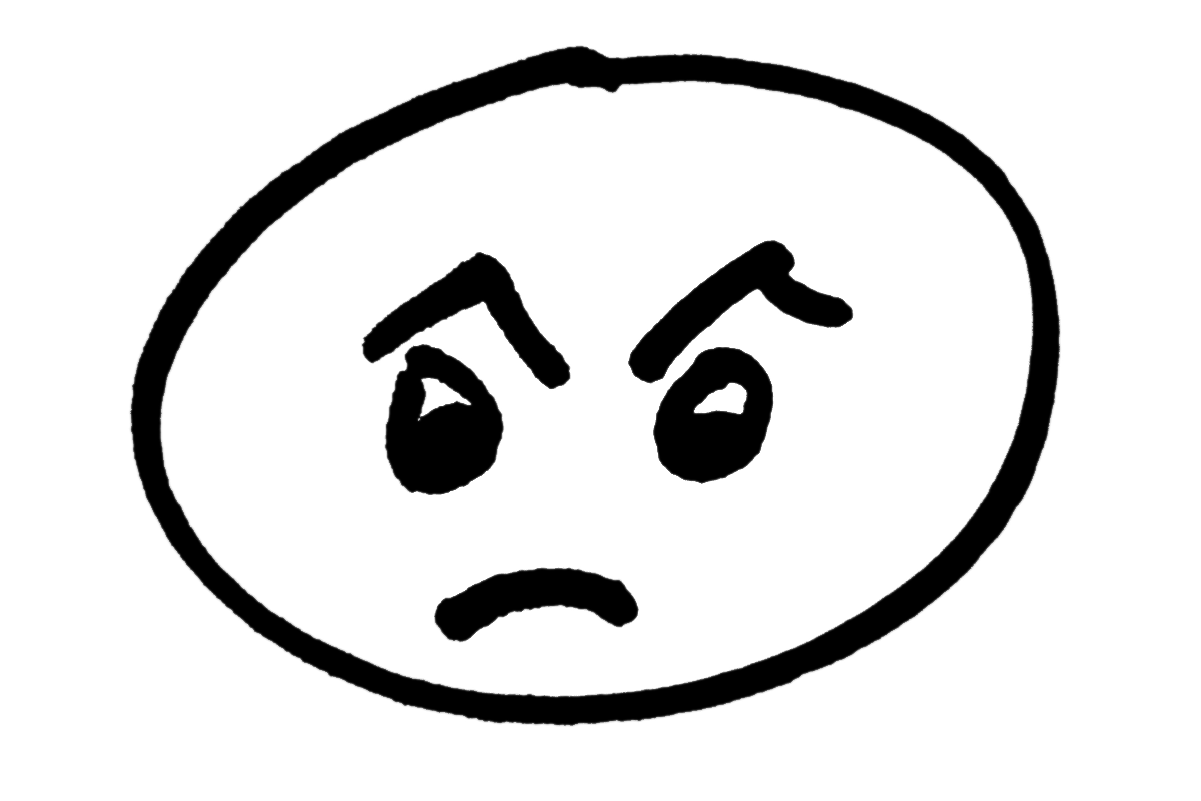 Frowny Face Clip Art