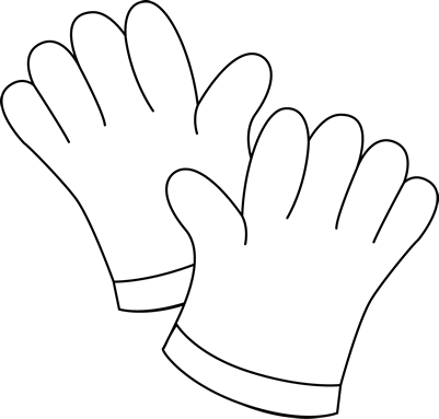 White Gloves Clipart