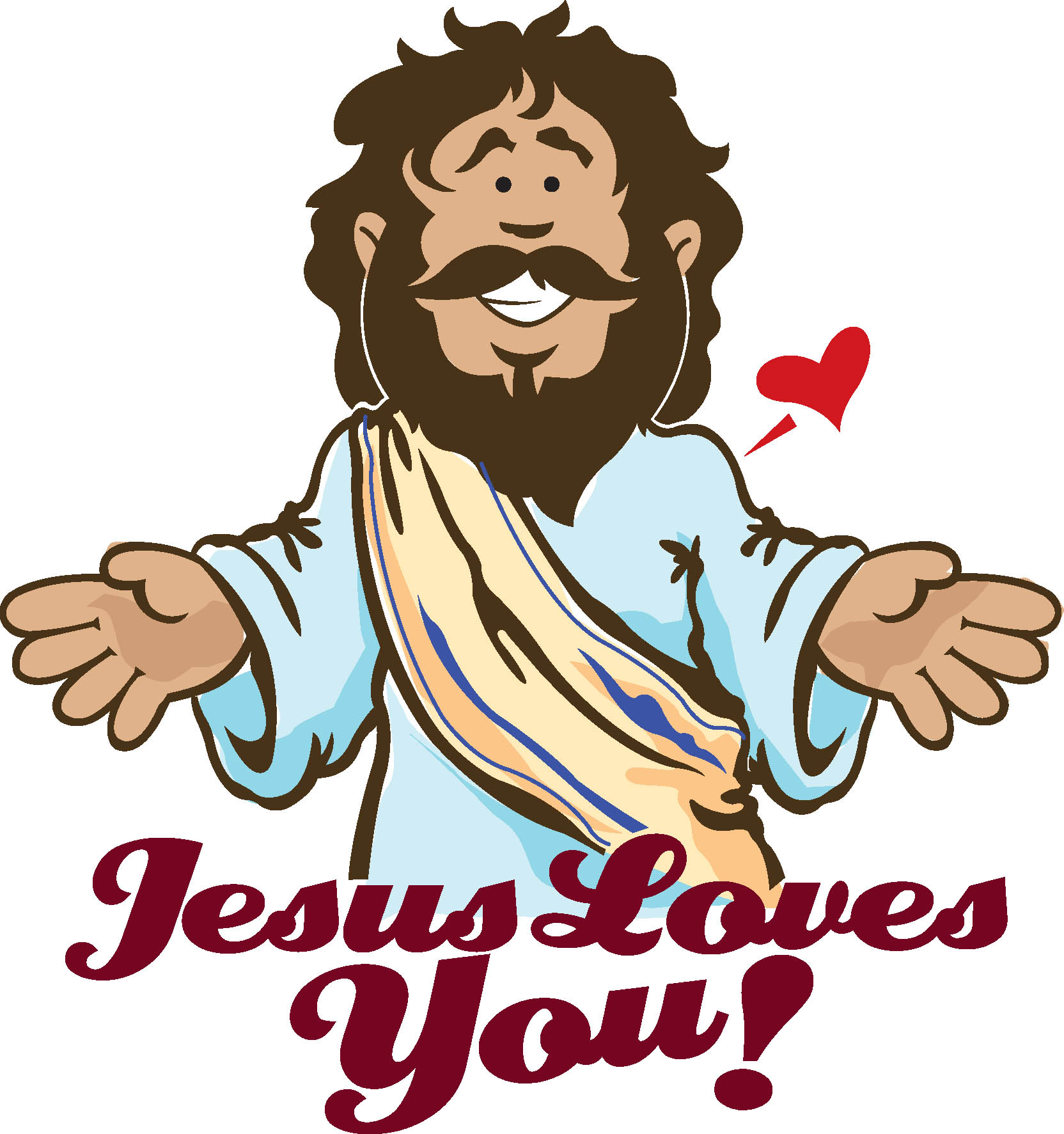 Cute jesus clipart