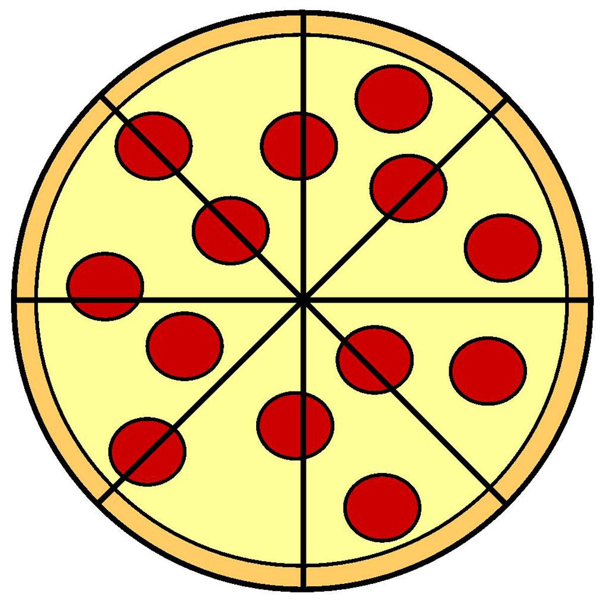 17+ Pepperoni Pizza Clipart