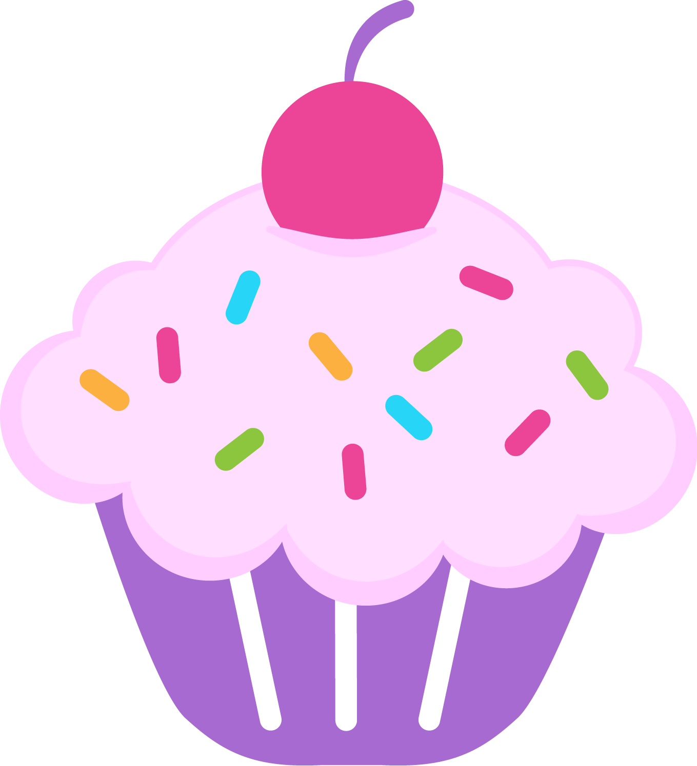 Image of Birthday Cupcake Clipart #4715, Happy Birthday Cupcake ...