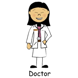 Female doctor clipart images