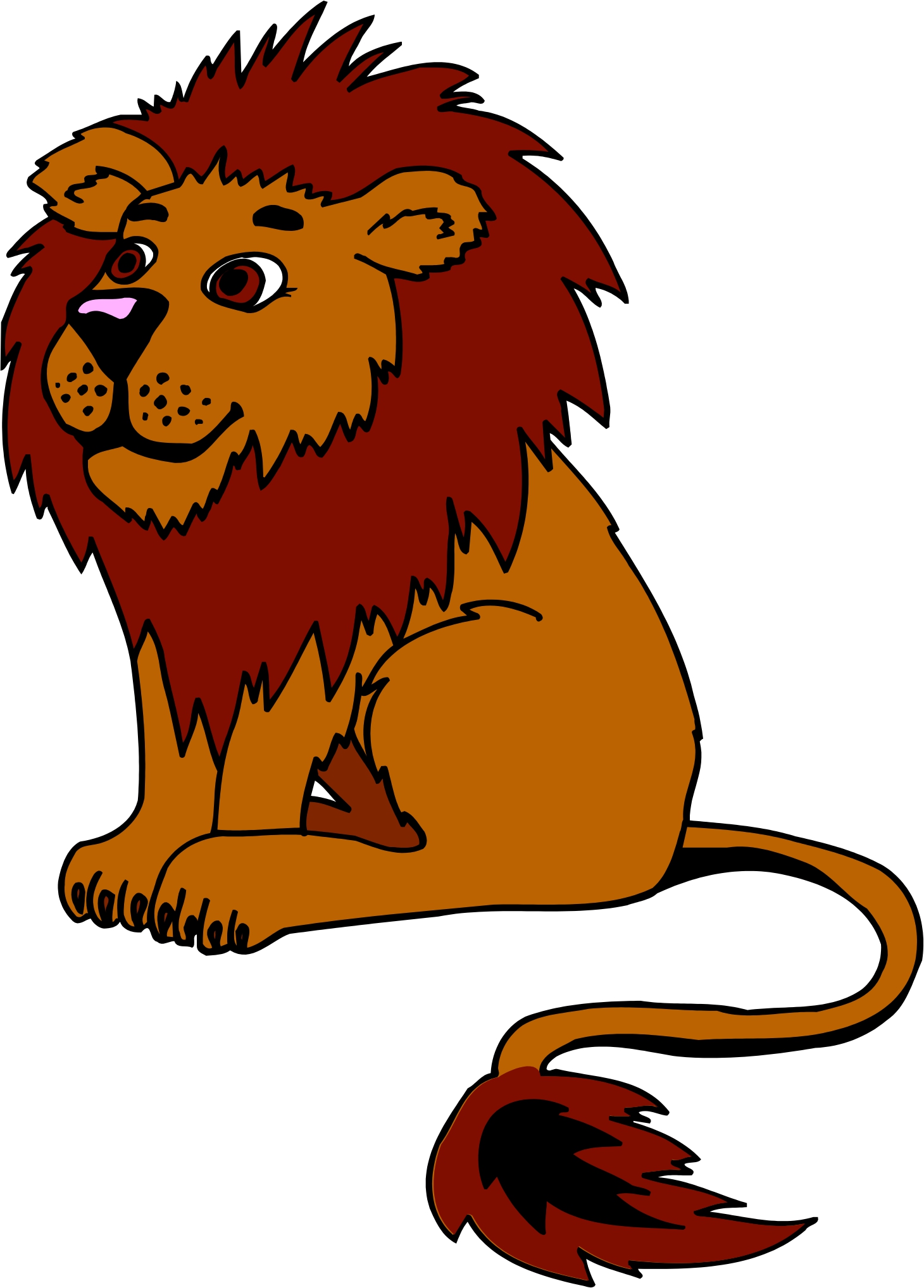 Cartoon Lion 