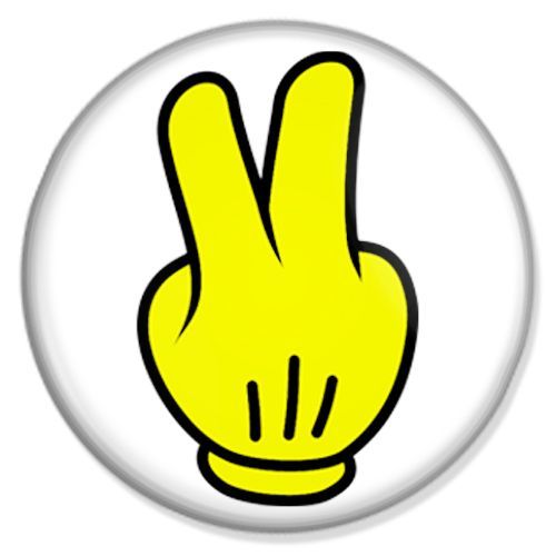 Peace Zeichen Finger - ClipArt Best