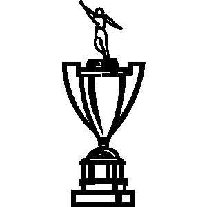 Trophy Clipart Black And White 63996 | DFILES