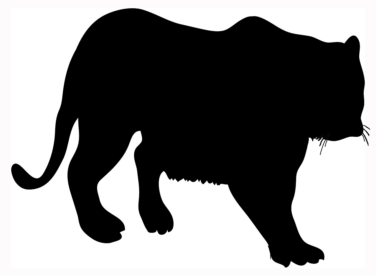 Tiger Silhouette Clipart