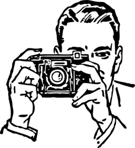 Dslr Man clip art - vector clip art online, royalty free & public ...