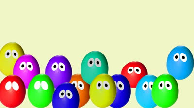 Animated blinking eggs for Easter - 3790874 | Shutterstock Footage