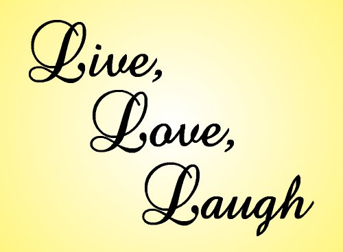 Live Laugh Love Wall Decals