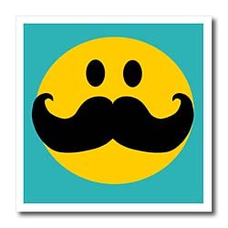 Smiley Face With Mustache - ClipArt Best