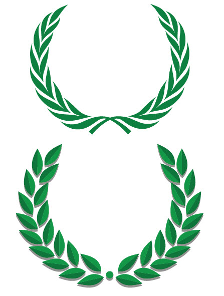 Free laurel wreath vector | Vector icons - ClipArt Best - ClipArt Best