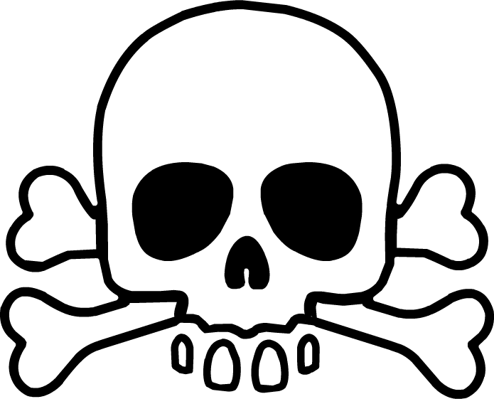 Skull and Crossbones - Openclipart