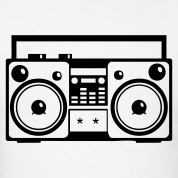 Boombox Graffiti Cartoon - Quoteko.