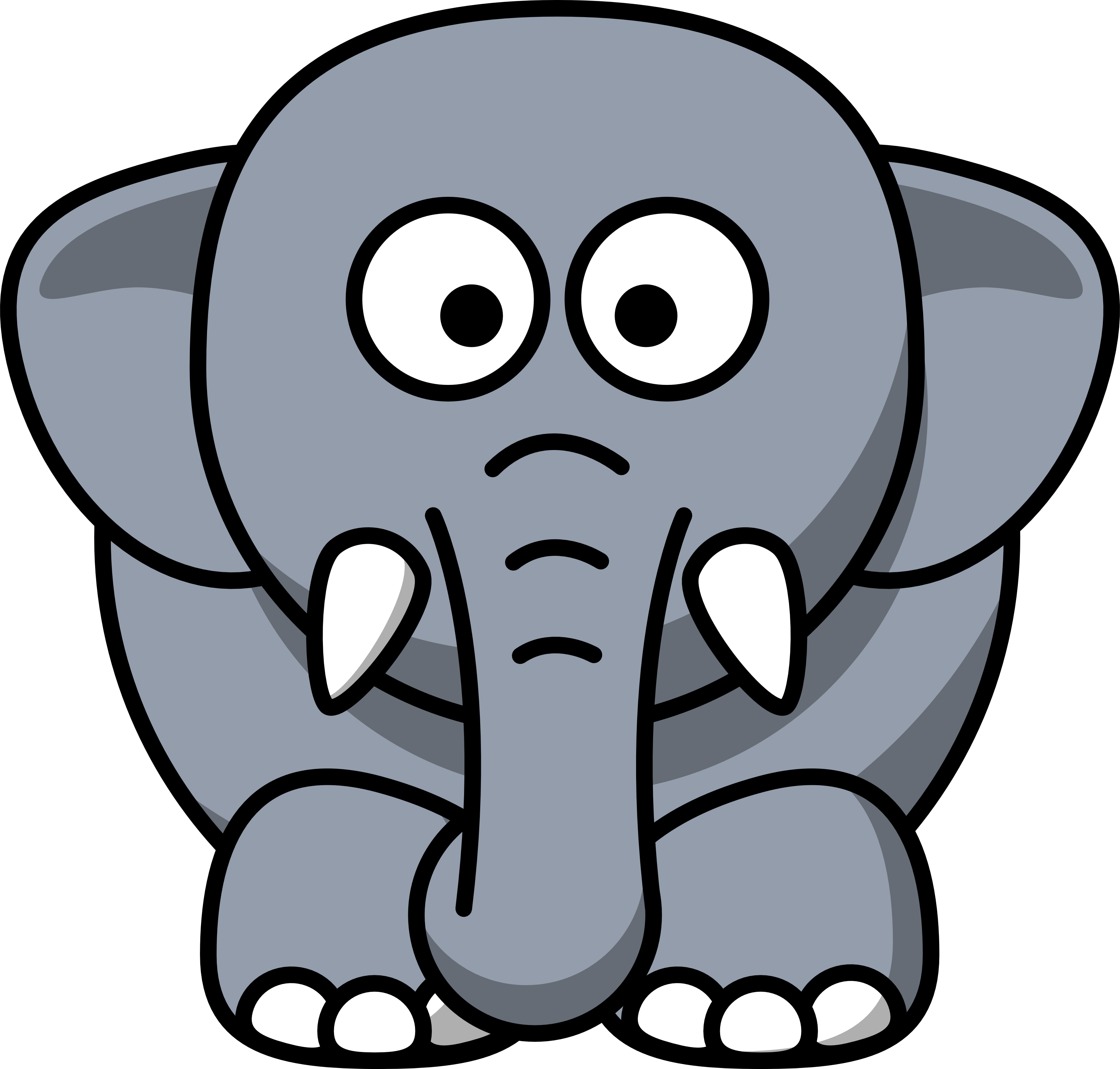 Cartoon Picture Of An Elephant - ClipArt Best