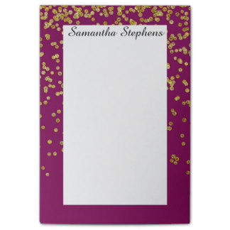 Purple Post-itÂ® Notes - Sticky Notes | Zazzle