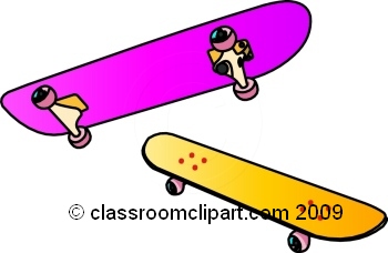 Clipart Skateboard - Tumundografico