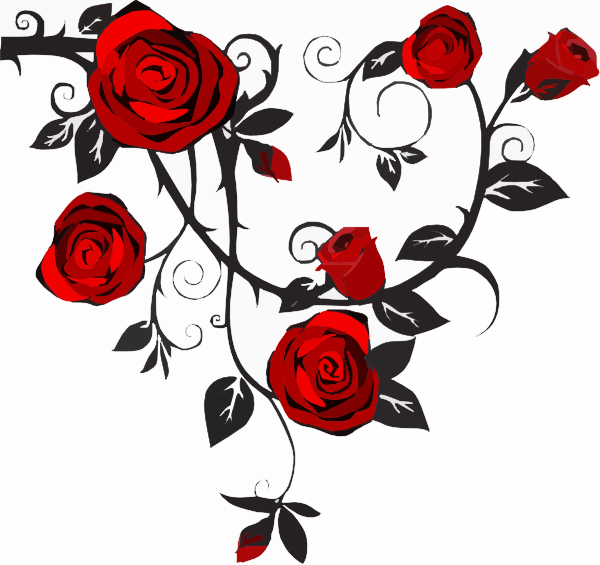 Rose Viness Frames Clipart