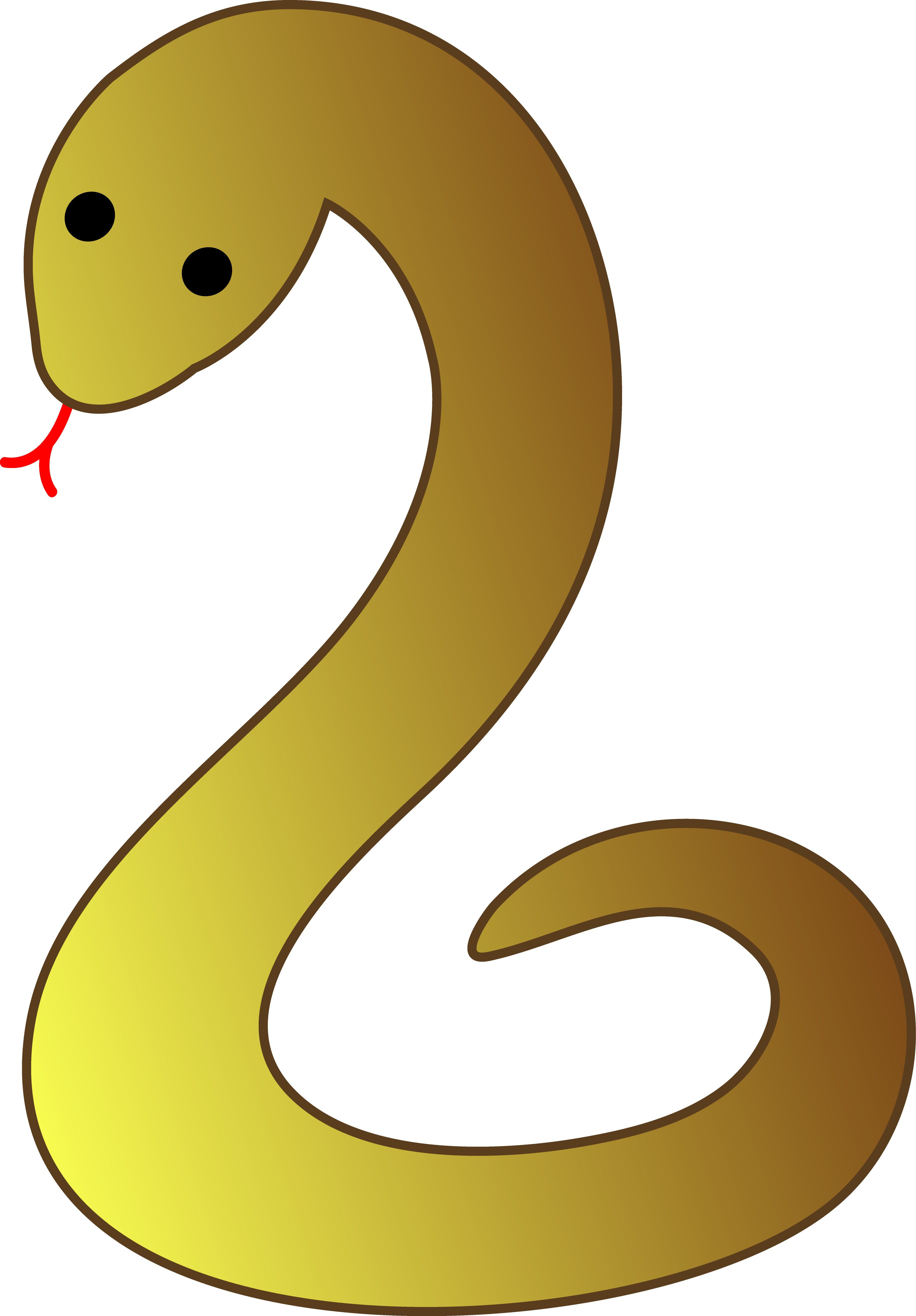 Snake cartoon clipart