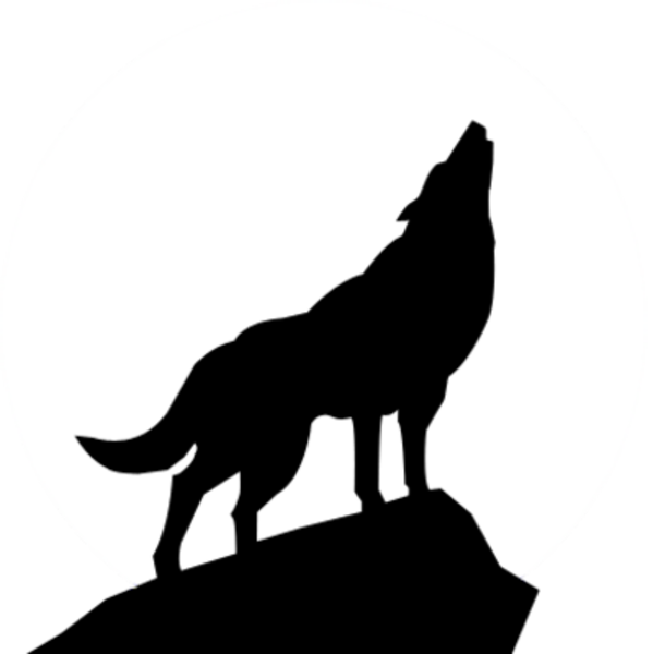 Howling Wolf Drawing - ClipArt Best