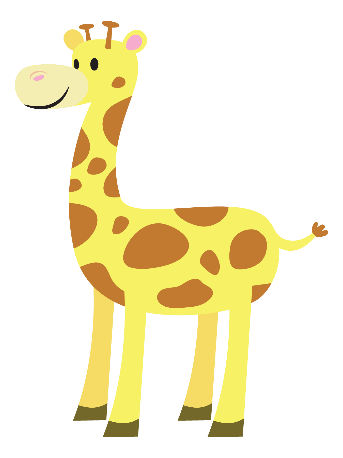 Baby Giraffe Clip Art