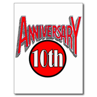 10th Wedding Anniversary - ClipArt Best