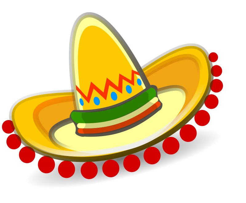 Mexican Sombrero Cartoon | Free Download Clip Art | Free Clip Art ...