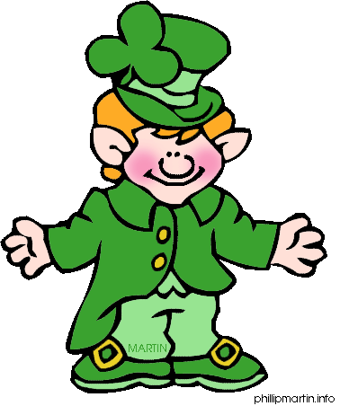 Leprechaun body clipart